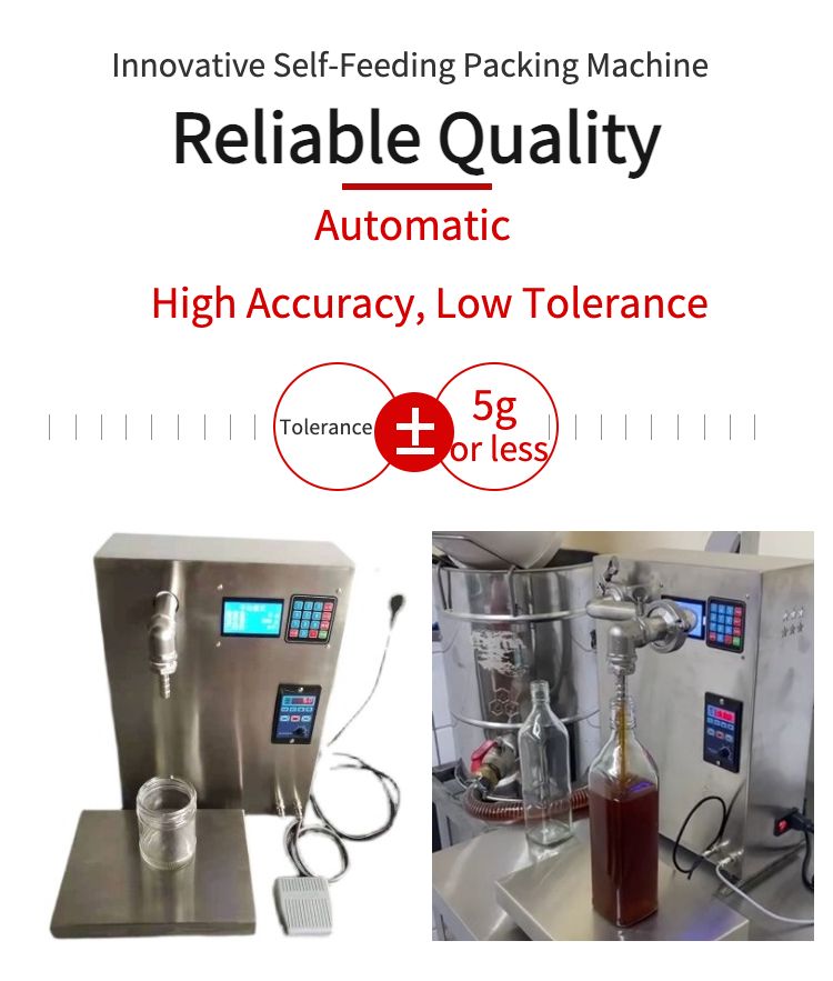 Automatic honey bottle filling machine