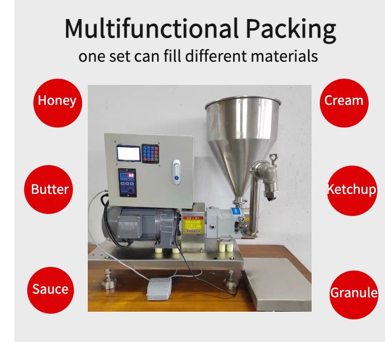 Multifunctional filler for paste and liquid